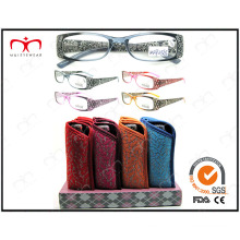 Gafas de lectura con disply venta caliente y de moda (MRP21565)